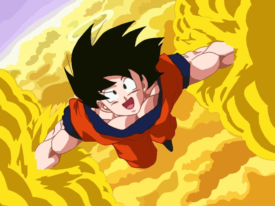 Dragon Ball Z Goku Smile Wallpapers