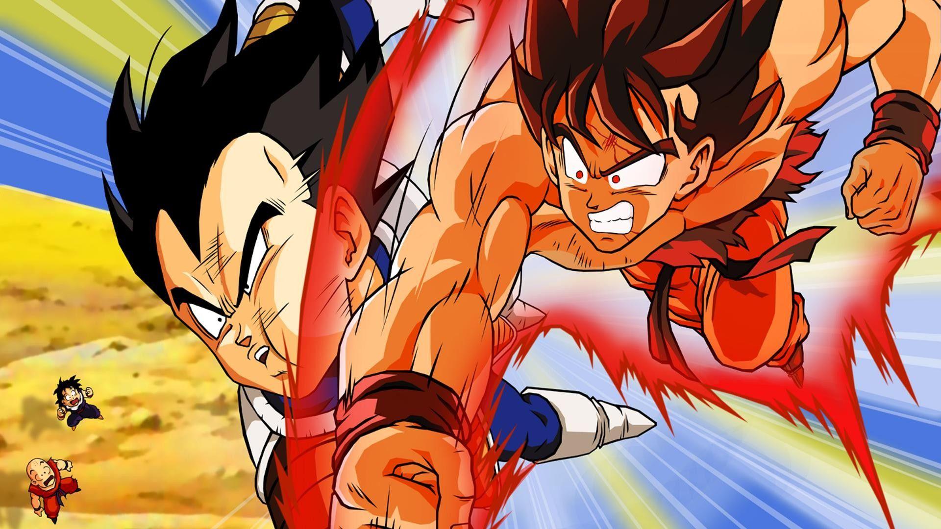 Dragon Ball Z Goku Vs Vegeta Wallpapers