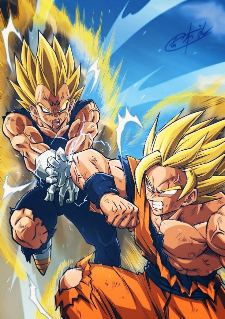 Dragon Ball Z Goku Vs Vegeta Wallpapers