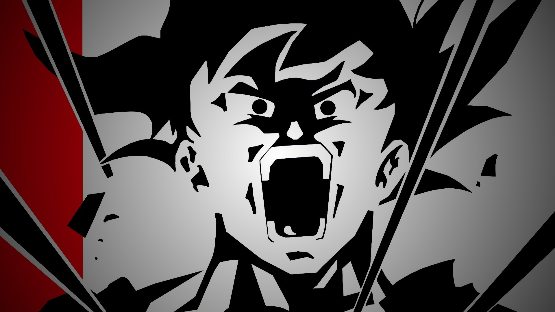 Dragon Ball Z Hd Mobile Black And White Wallpapers