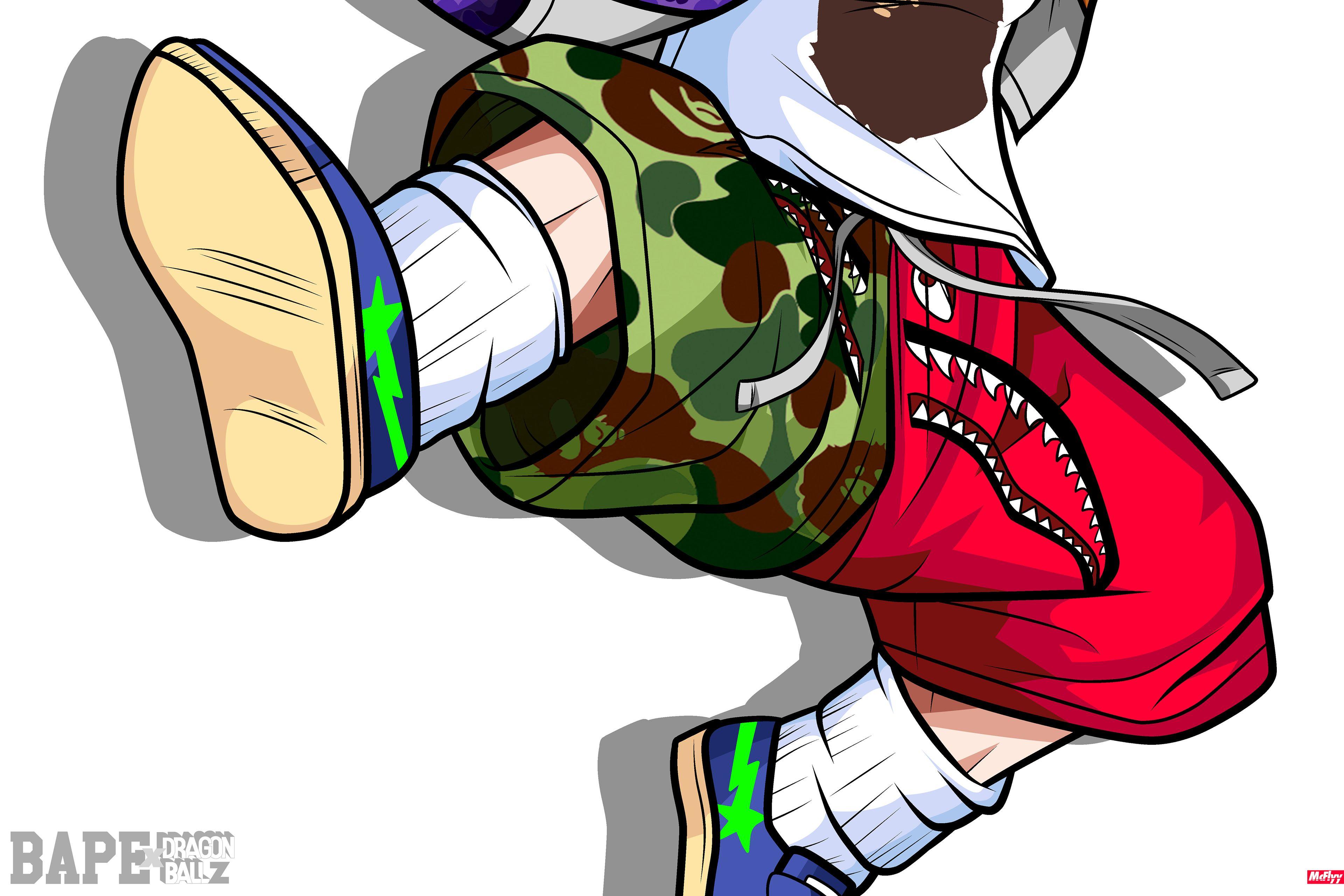 Dragon Ball Z Supreme Bape Wallpapers