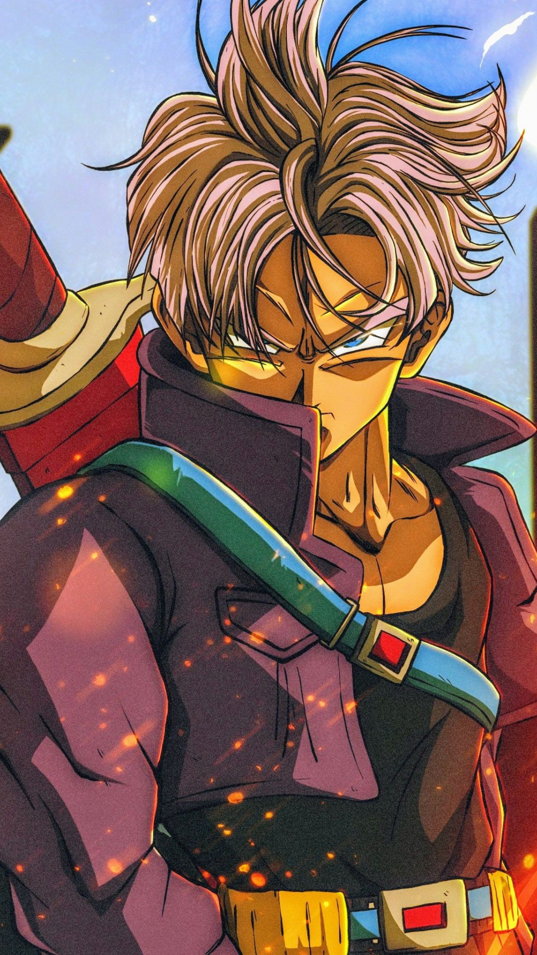 Dragon Ball Z Trunks Iphone Wallpapers