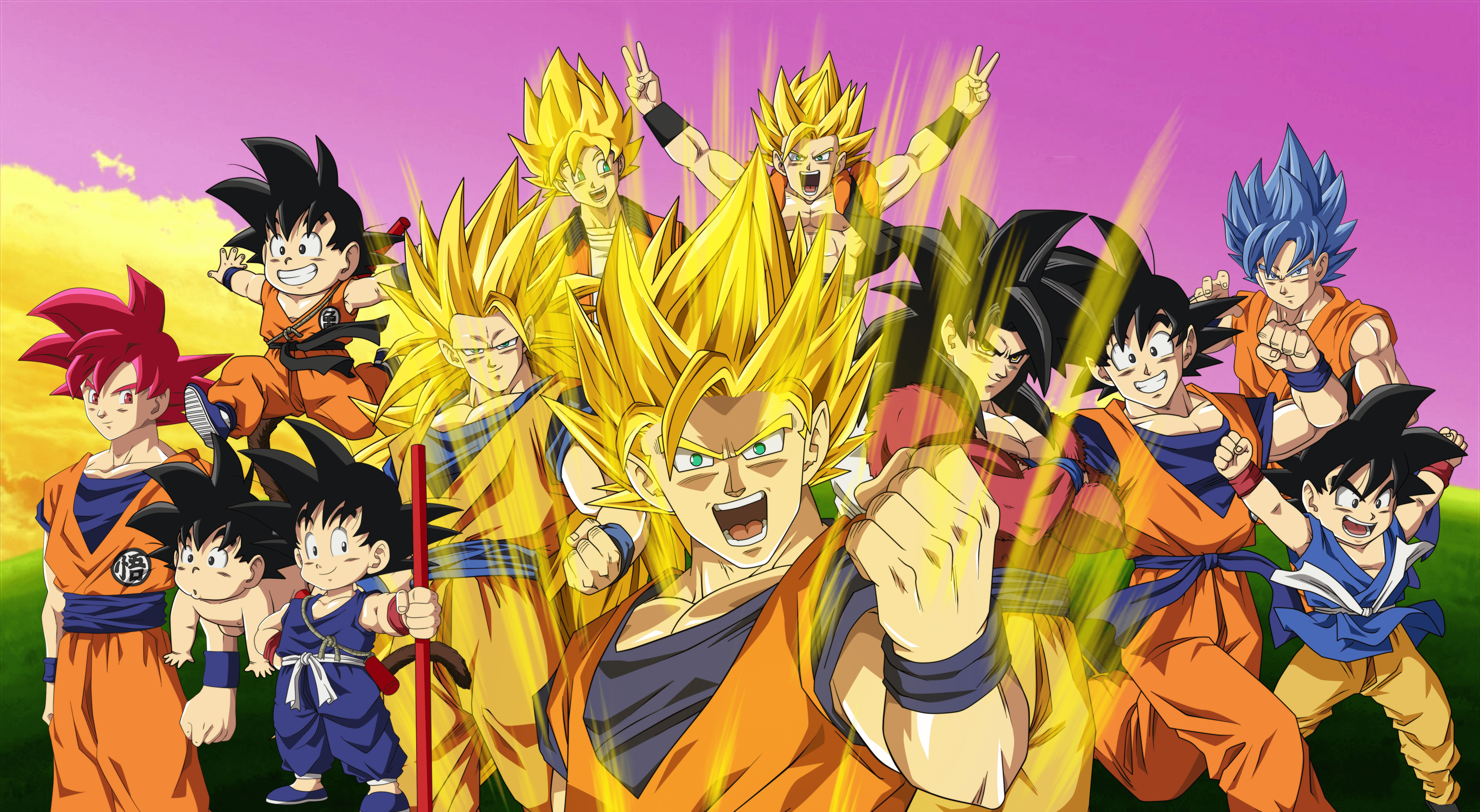 Dragon Ball Z Ultra Super Saiyan Wallpapers