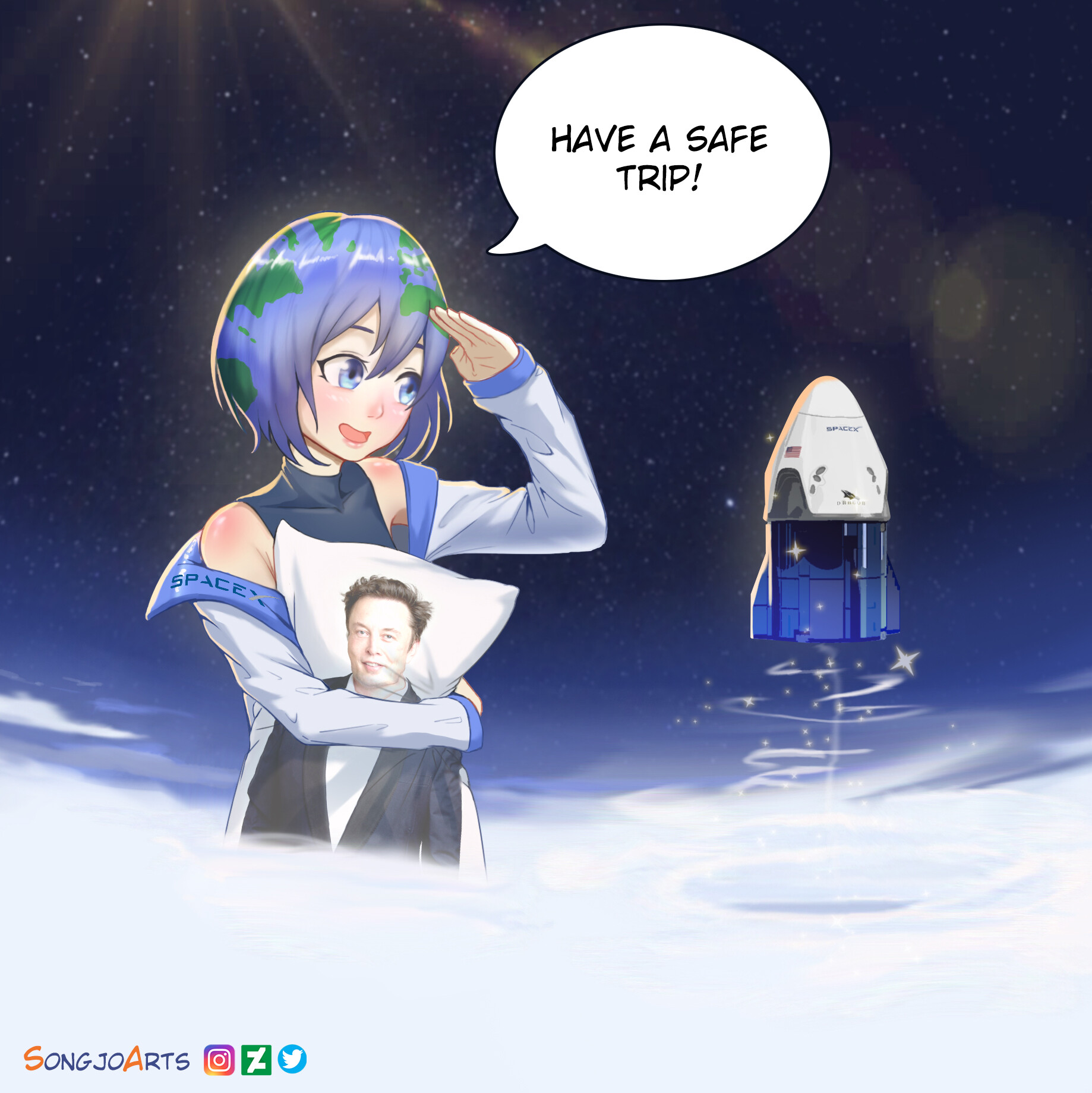 Earth-Chan Wallpapers