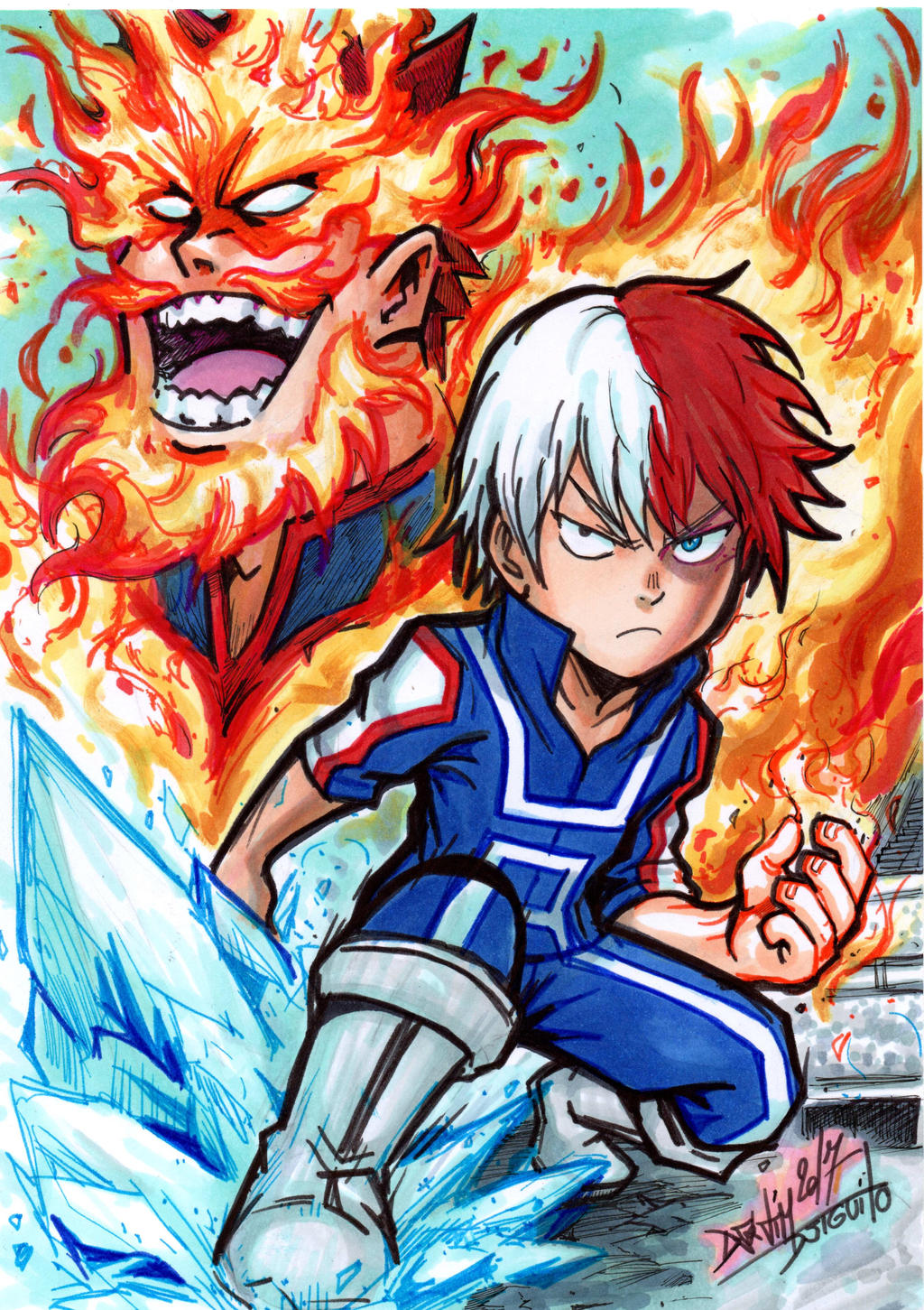 Endeavor Boku No Hero Academia Wallpapers