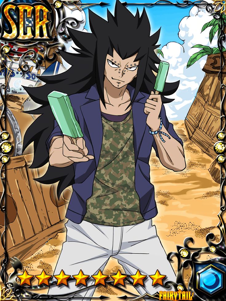 Fairy Tail Game Gajeel Redfox Wallpapers