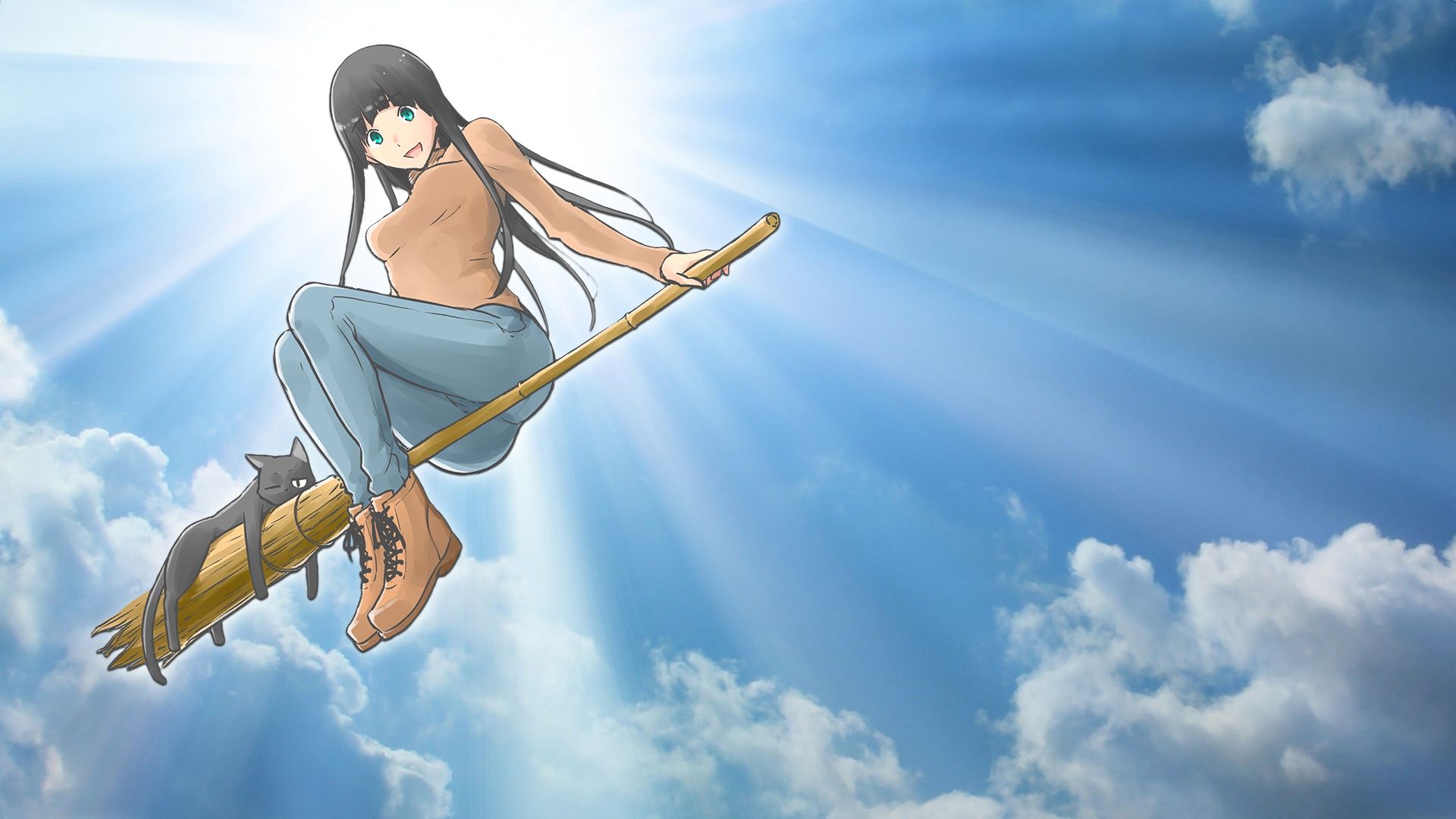 Flying Witch Wallpapers
