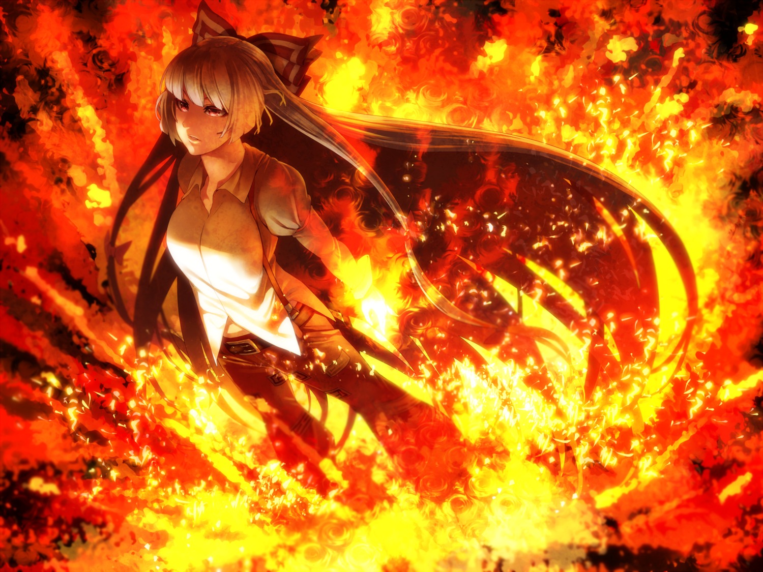 Fujiwara No Mokou Wallpapers