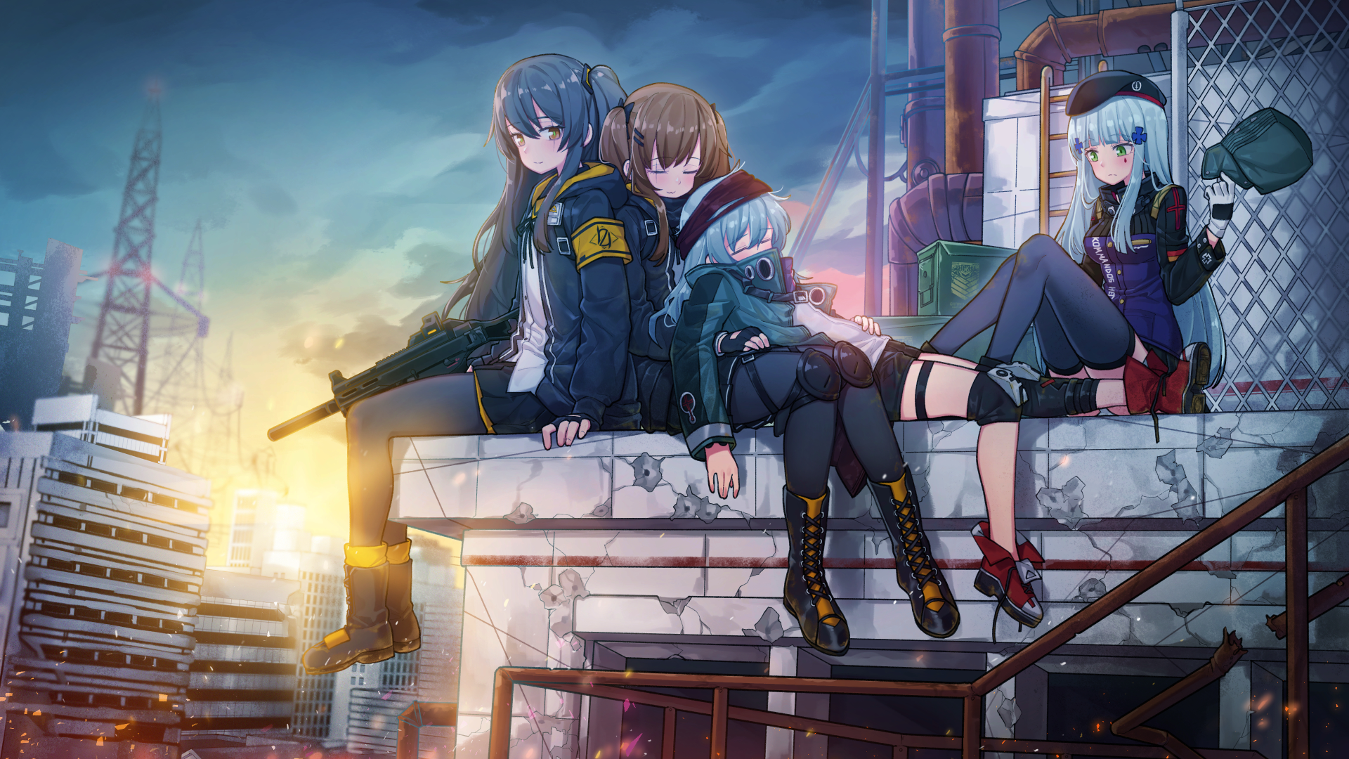 G11 And Hk416 Girls Frontline Wallpapers