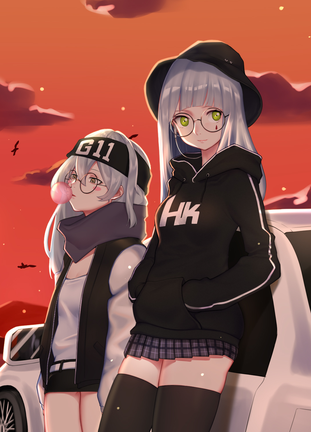 G11 And Hk416 Girls Frontline Wallpapers