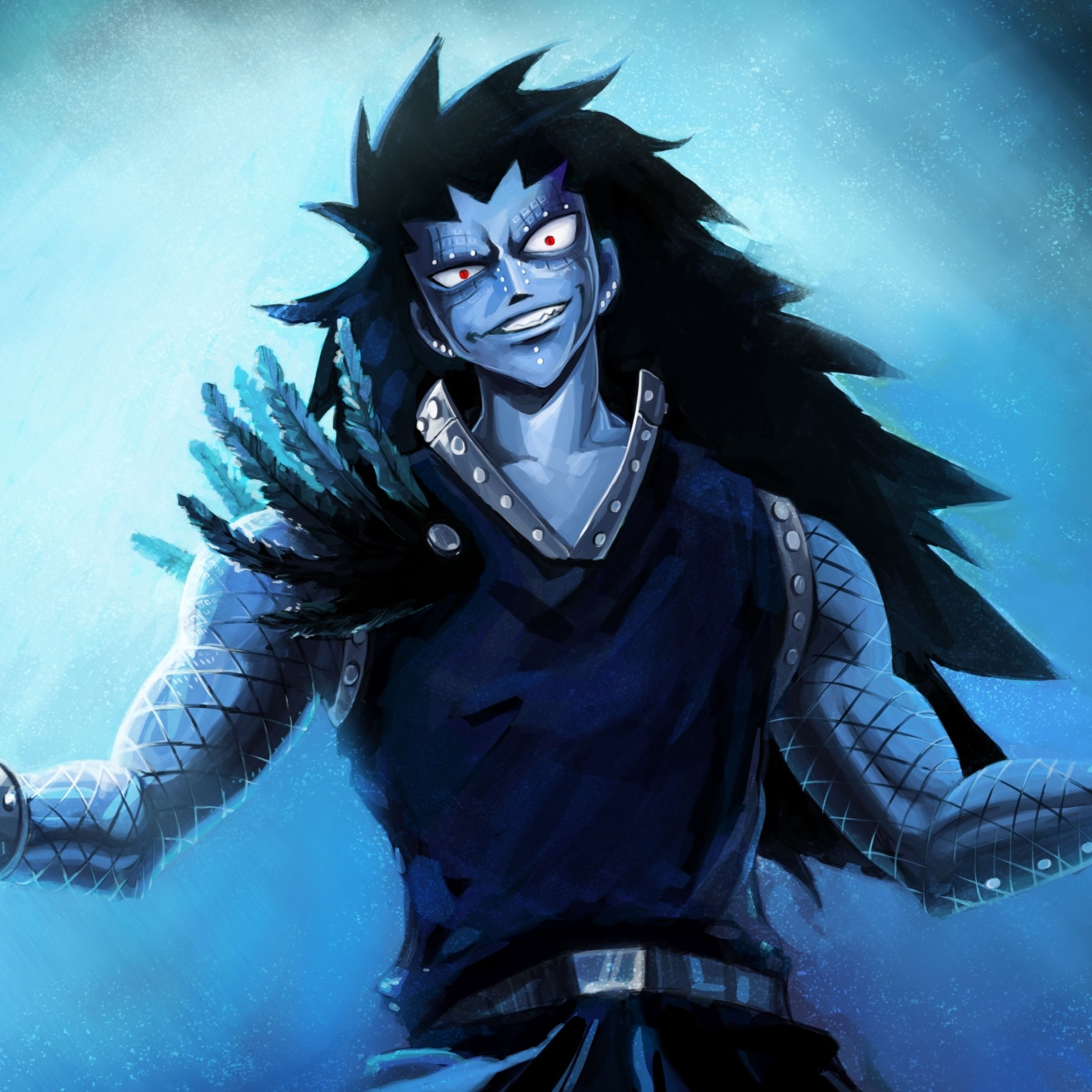 Gajeel Redfox Art Wallpapers