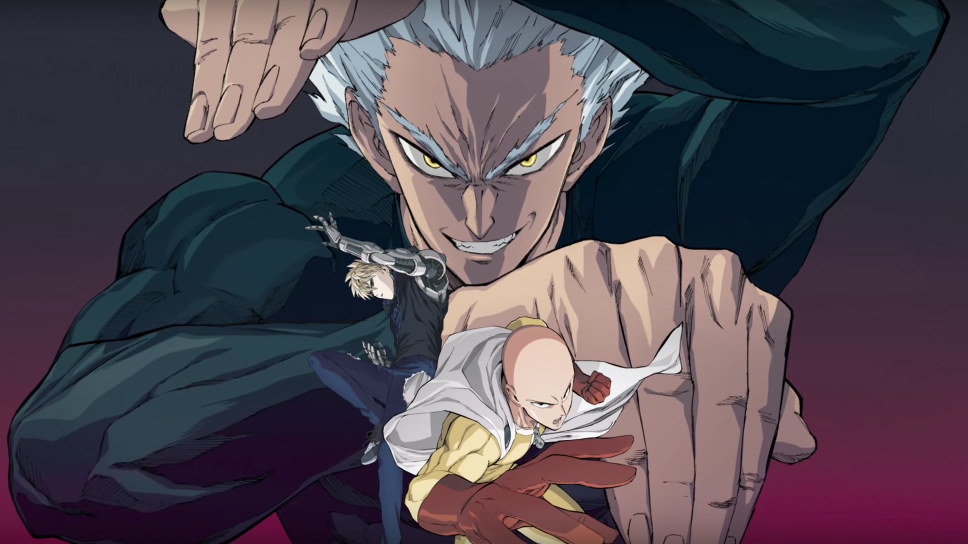 Garou Vs Bad One-Punch Man Wallpapers