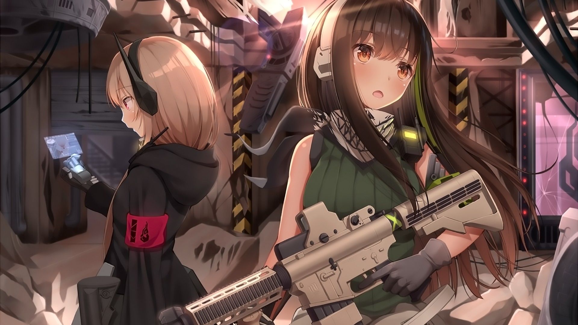 Girl With Gun Anime Wallpapers