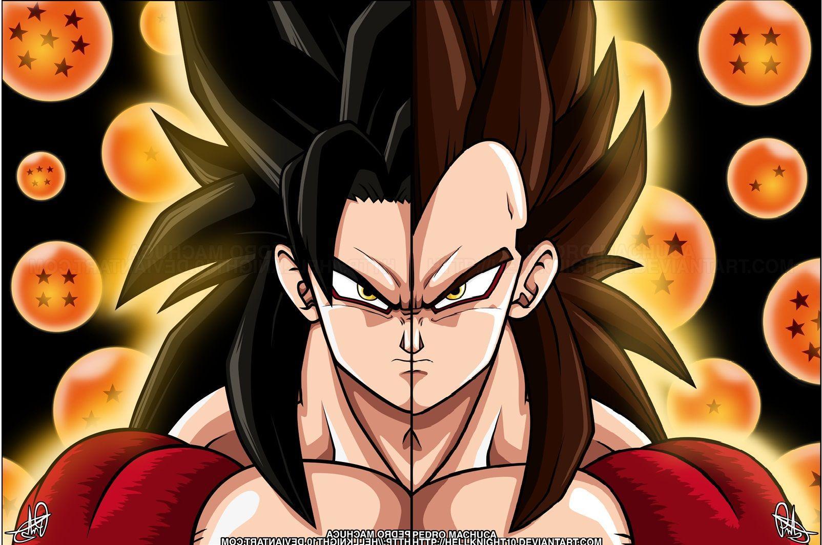 Goku &Amp; Vegeta Ssj4 Wallpapers