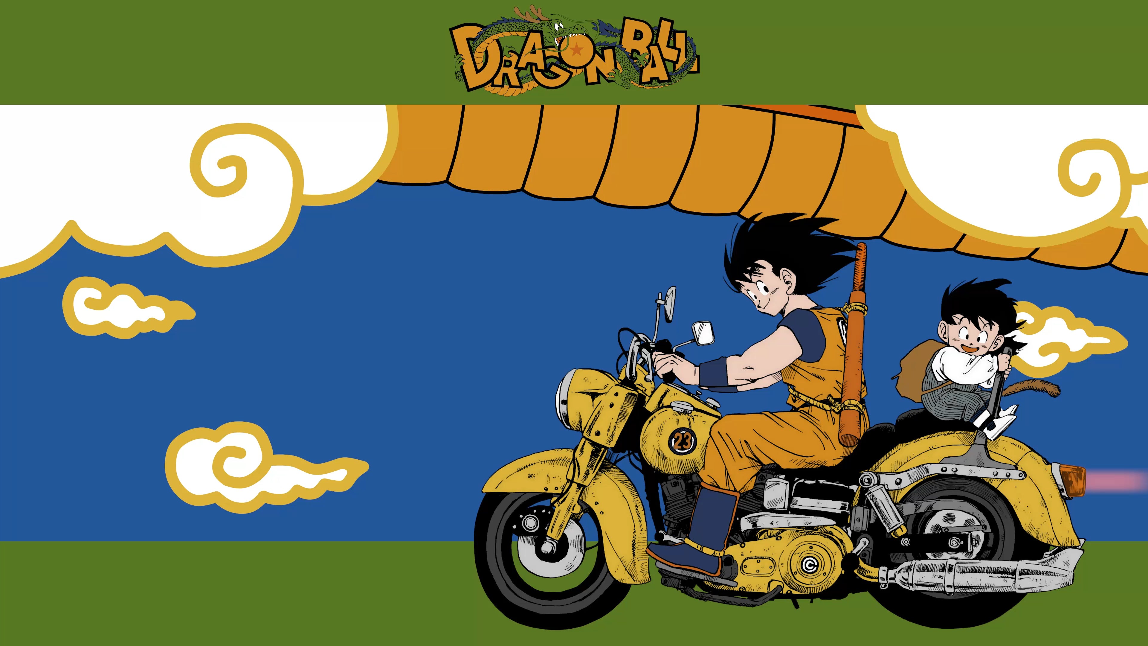 Goku Motorcycle Wallpapers