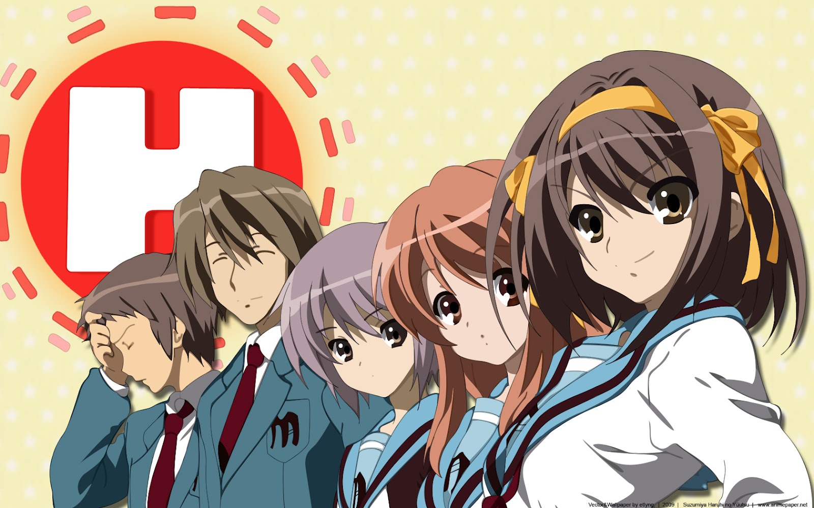 Haruhi Suzumiya Wallpapers