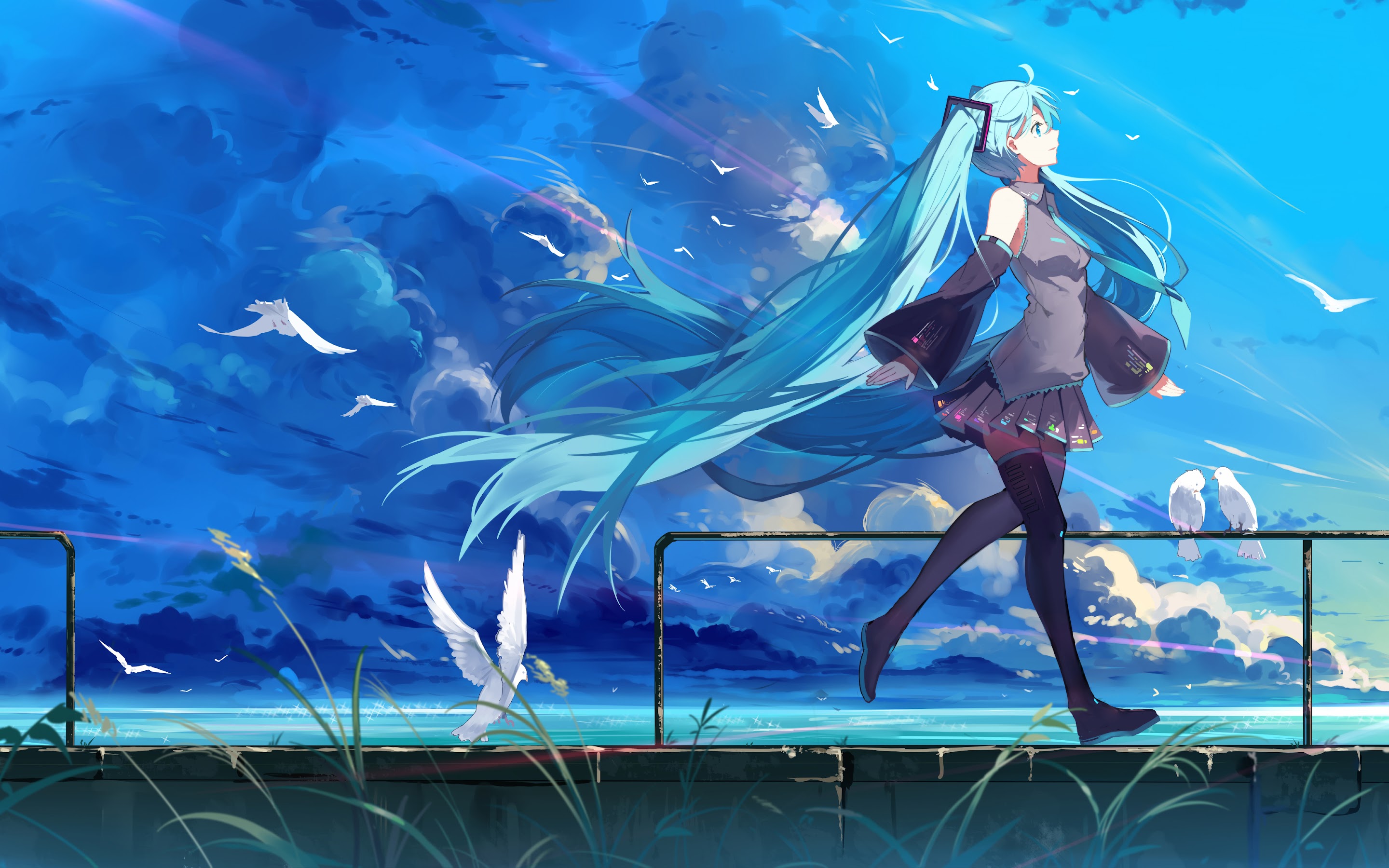 Hatsune Miku Anime Art Wallpapers