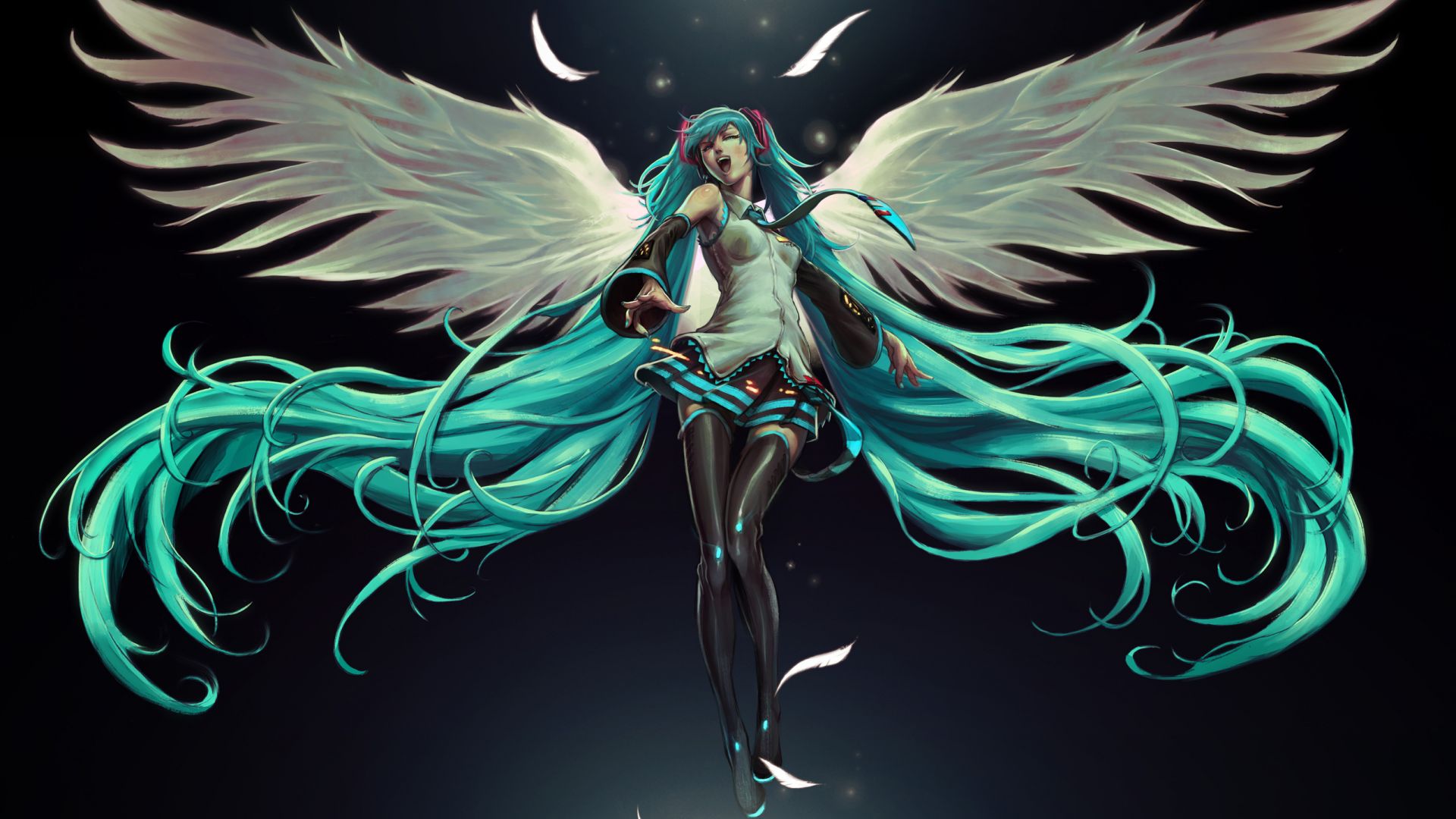 Hatsune Miku Anime Art Wallpapers