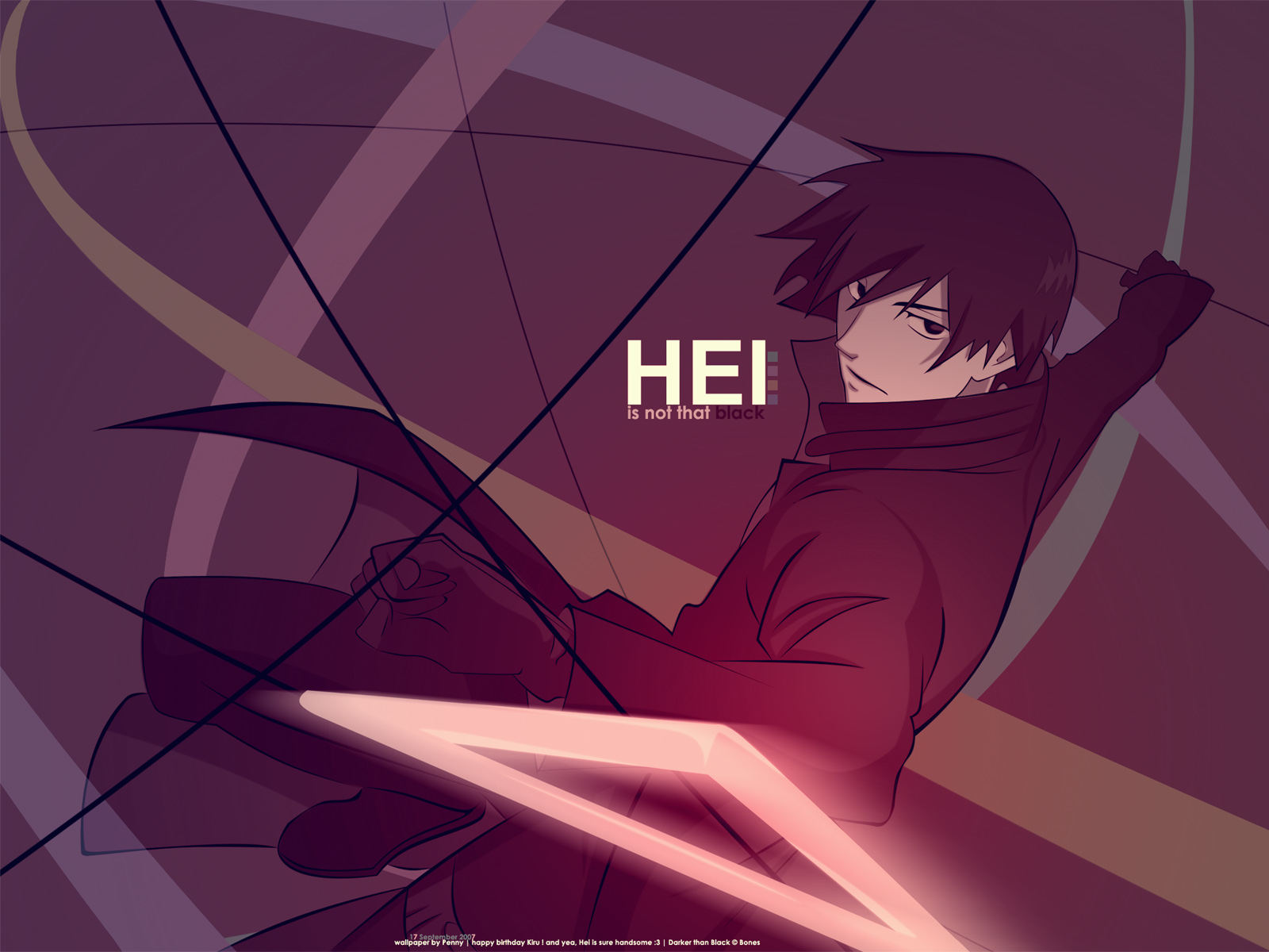 Hei In Darker Than Black And Fanon Wallpapers