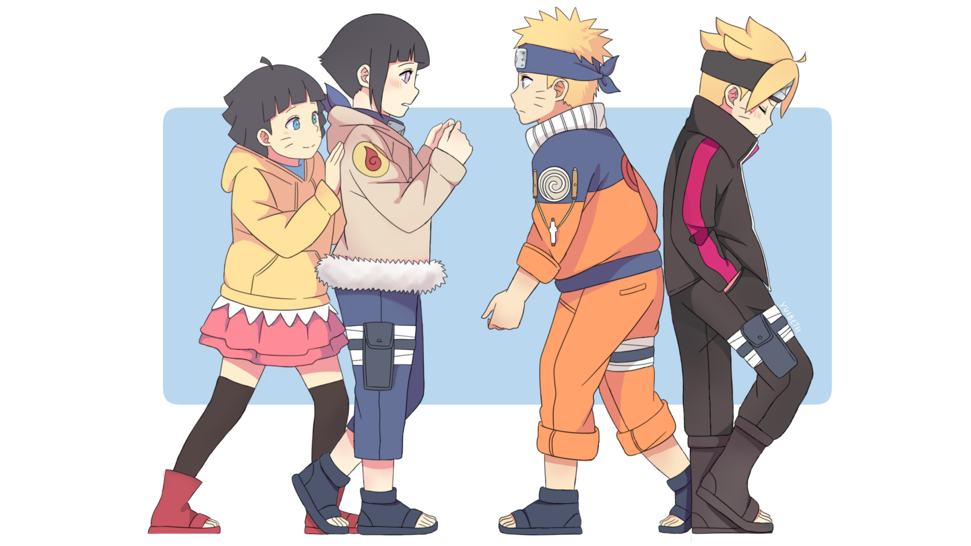 Himawari Uzumaki Fanart Boruto Wallpapers