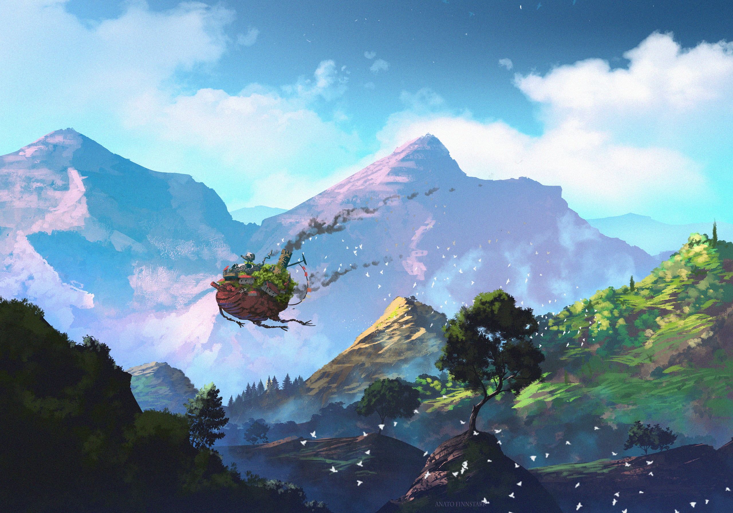 Howl'S Moving Castle Hd Wallpapers