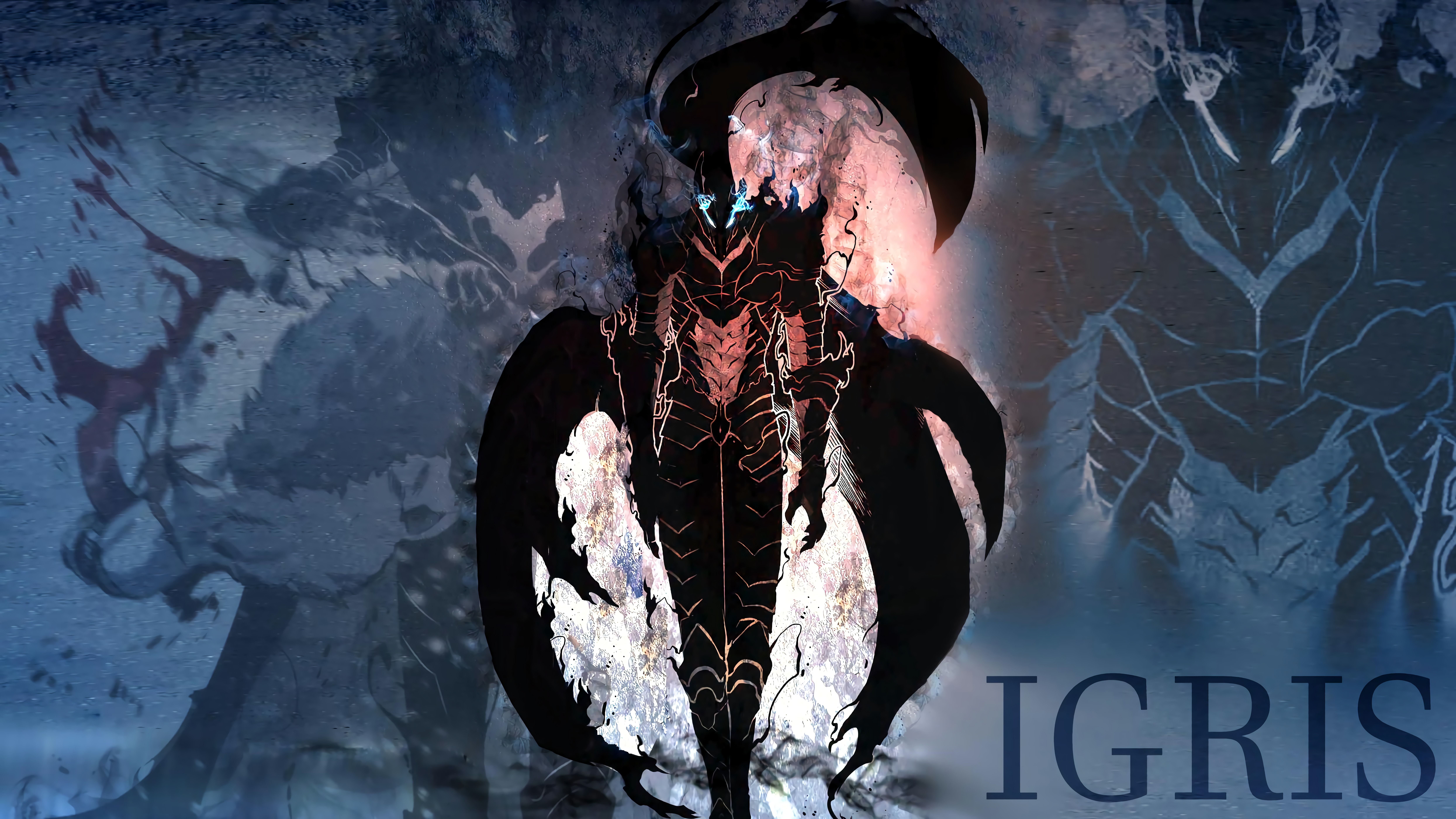 Igris And Sung Jin-Woo Solo Leveling Wallpapers