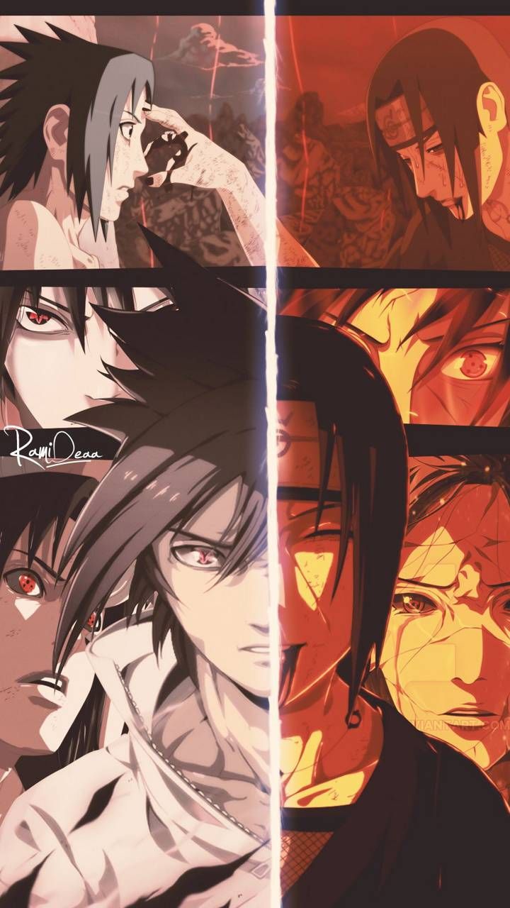 Itachi Vs Sasuke 4K Naruto Wallpapers