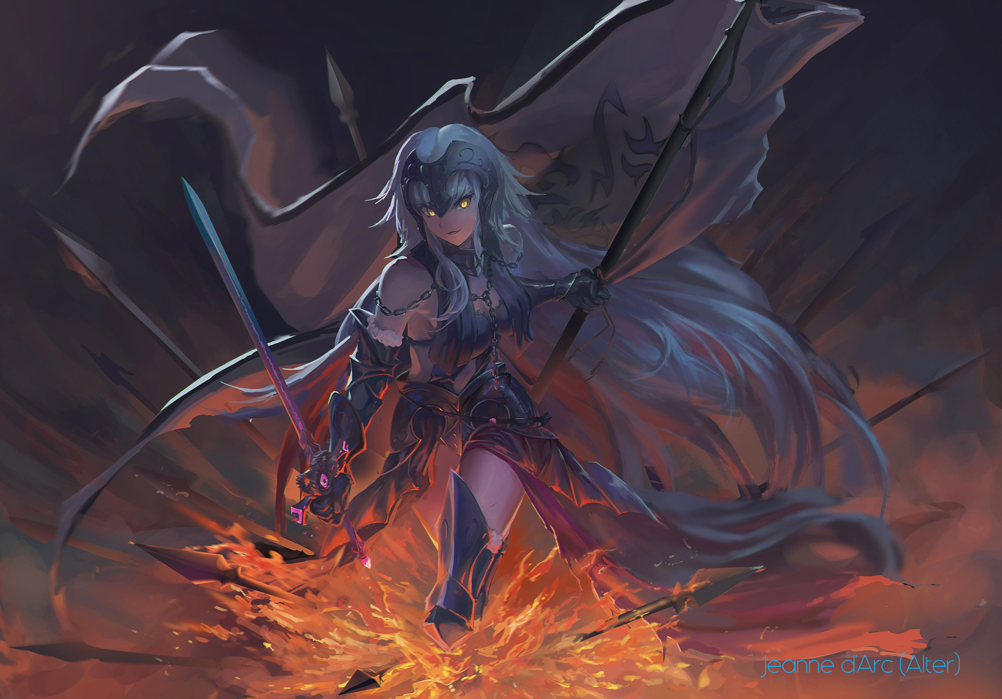 Jeanne D'Arc Alter Wallpapers