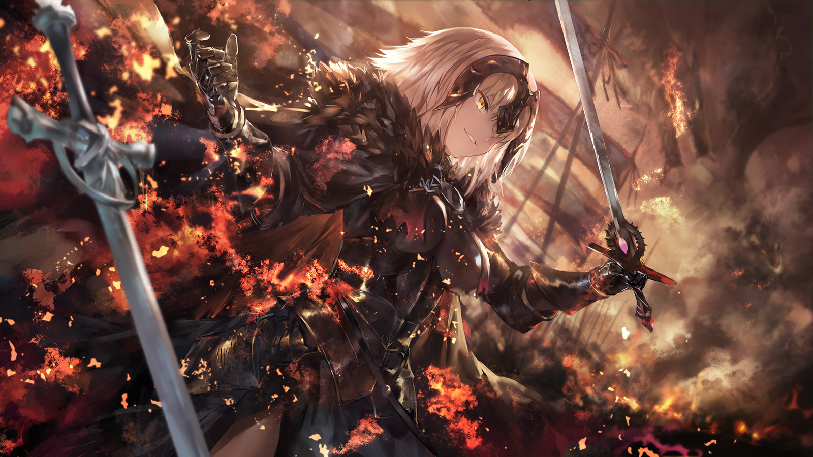 Jeanne D'Arc Alter Anime Wallpapers