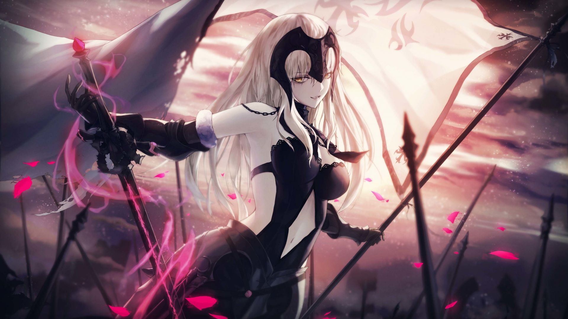 Jeanne D'Arc Alter Anime Wallpapers