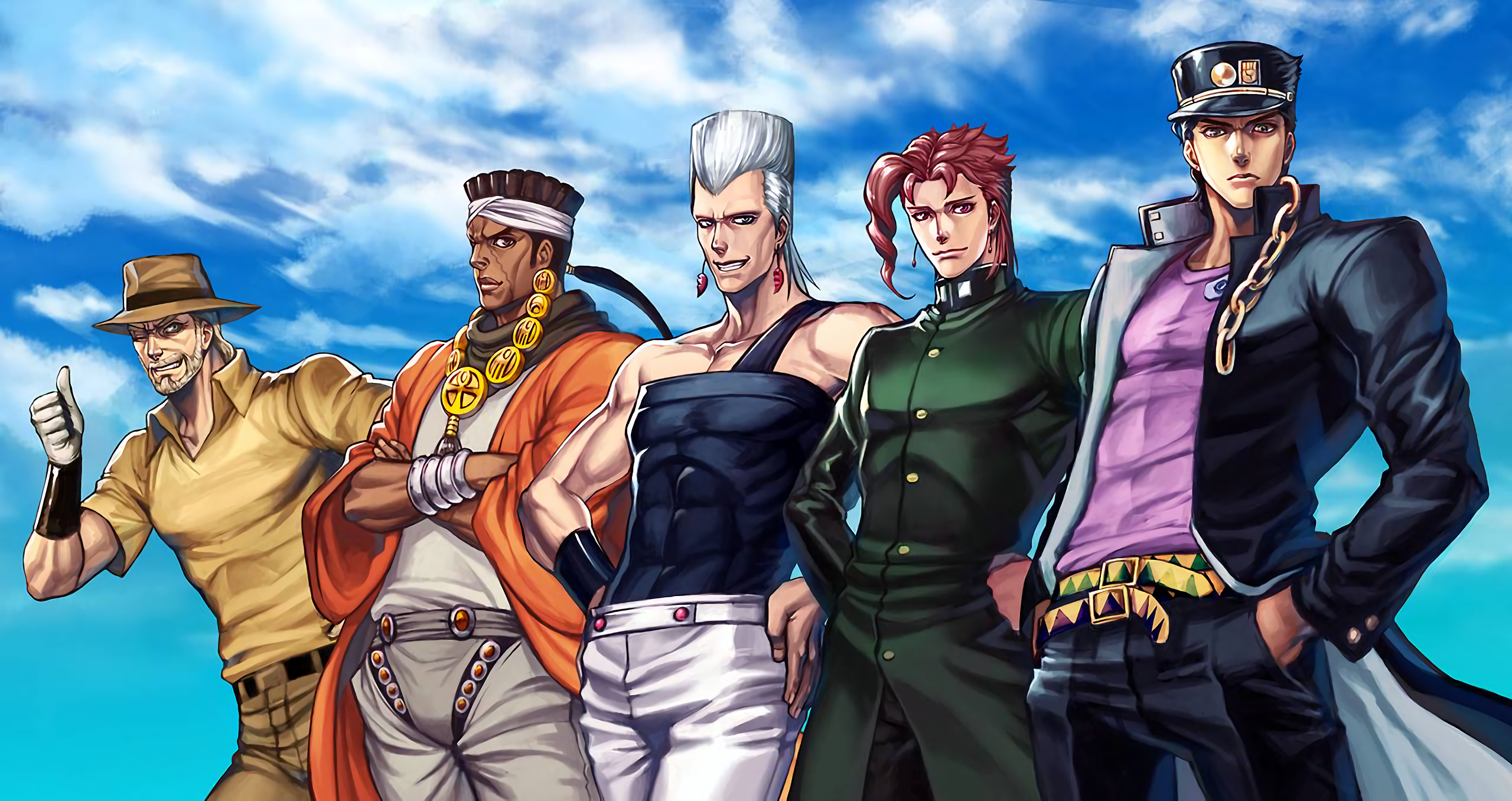 Jojo'S Bizarre Adventure Stardust Crusaders Wallpapers