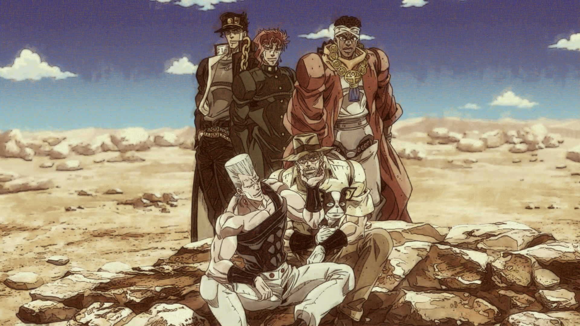 Jojo'S Bizarre Adventure Stardust Crusaders Wallpapers