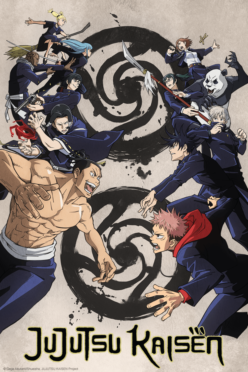 Jujutsu Kaisen Anime Poster Wallpapers