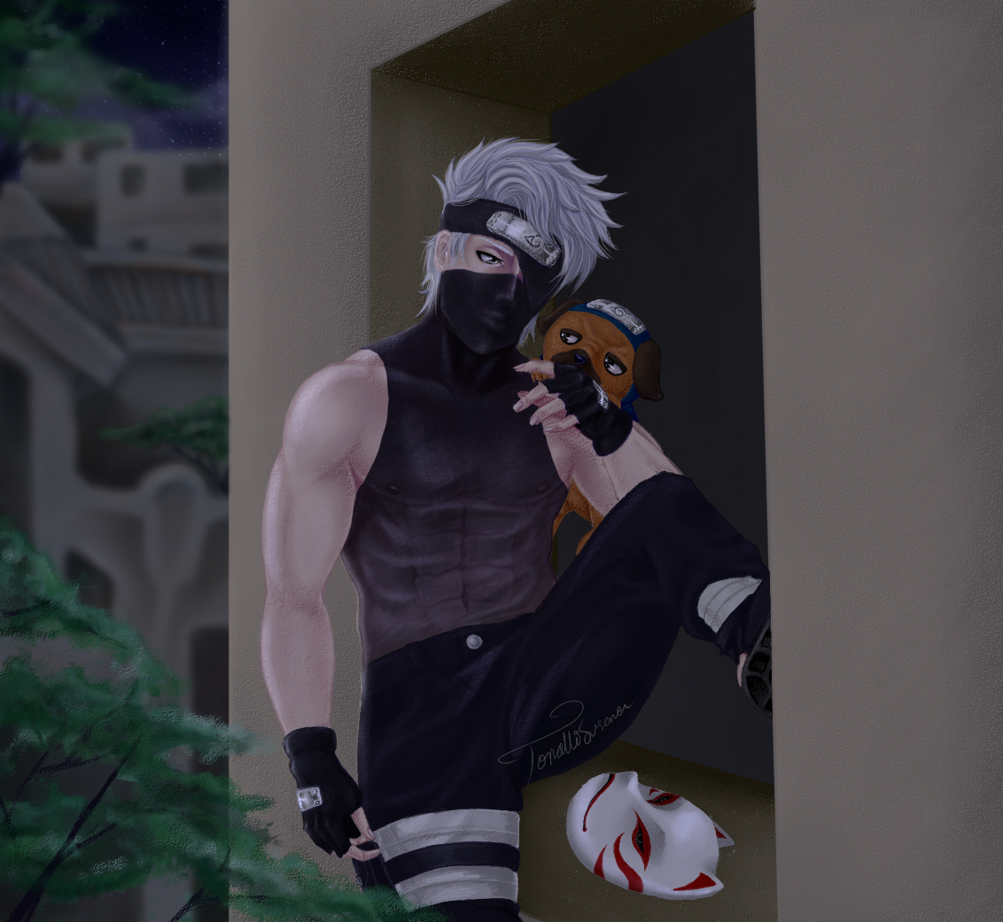 Kakashi Hatake And Pakkun Wallpapers