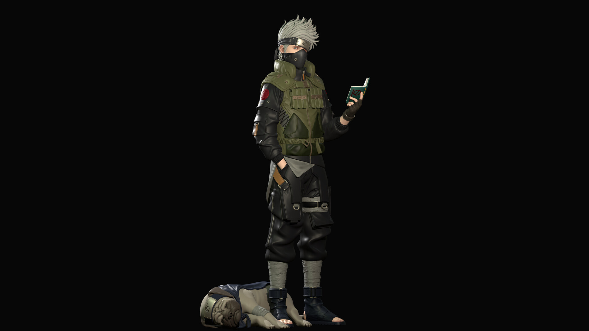 Kakashi Hatake And Pakkun Wallpapers