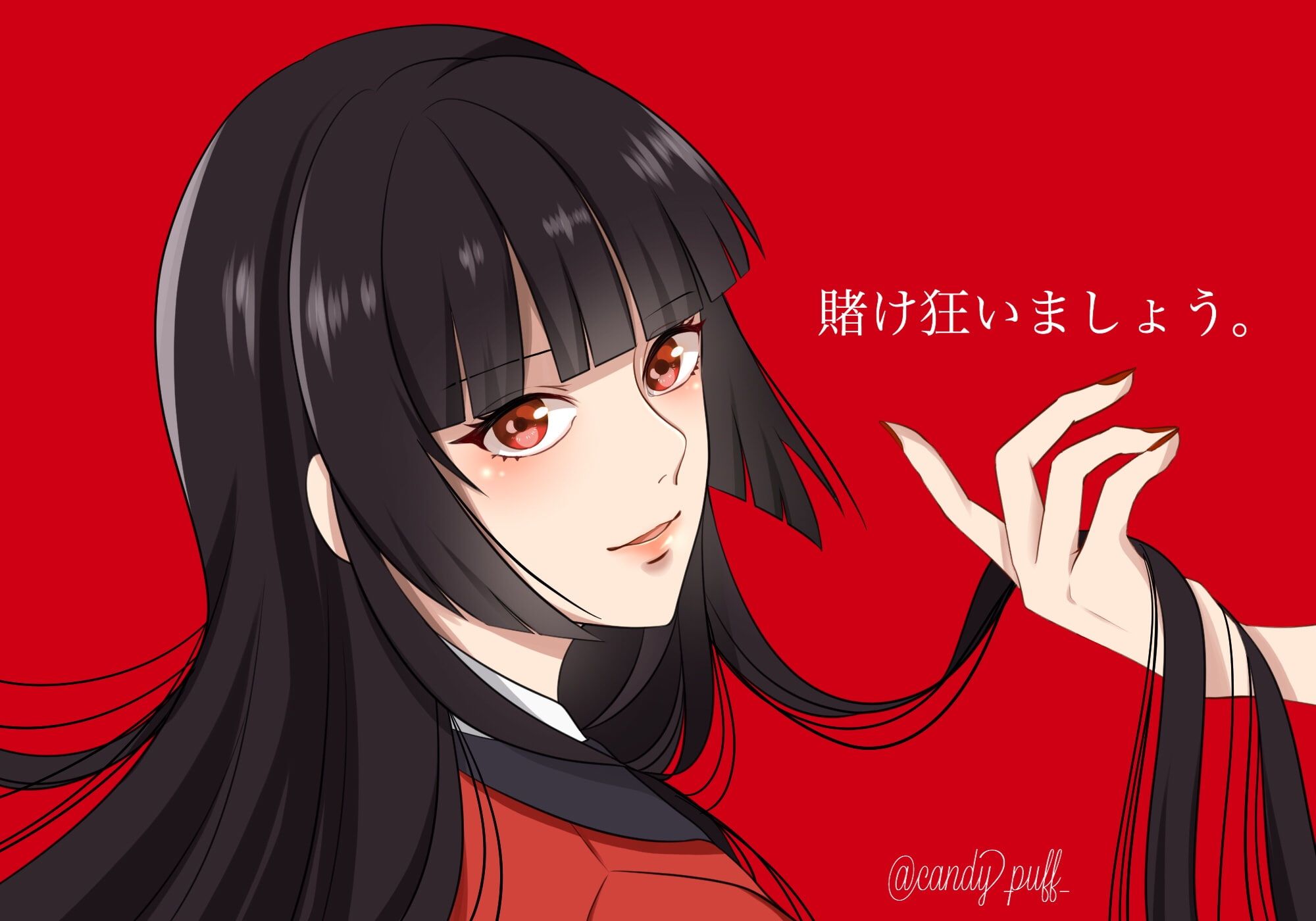 Kakegurui Jabami Yumeko Anime Girl Wallpapers