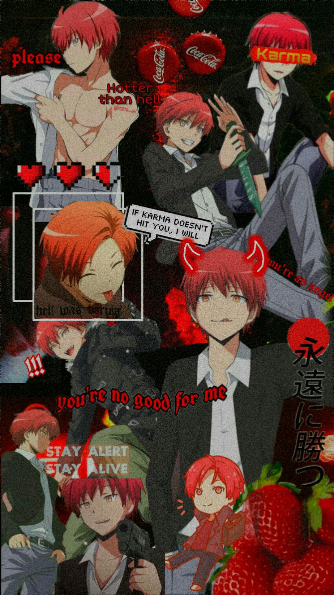 Karma Akabane Wallpapers