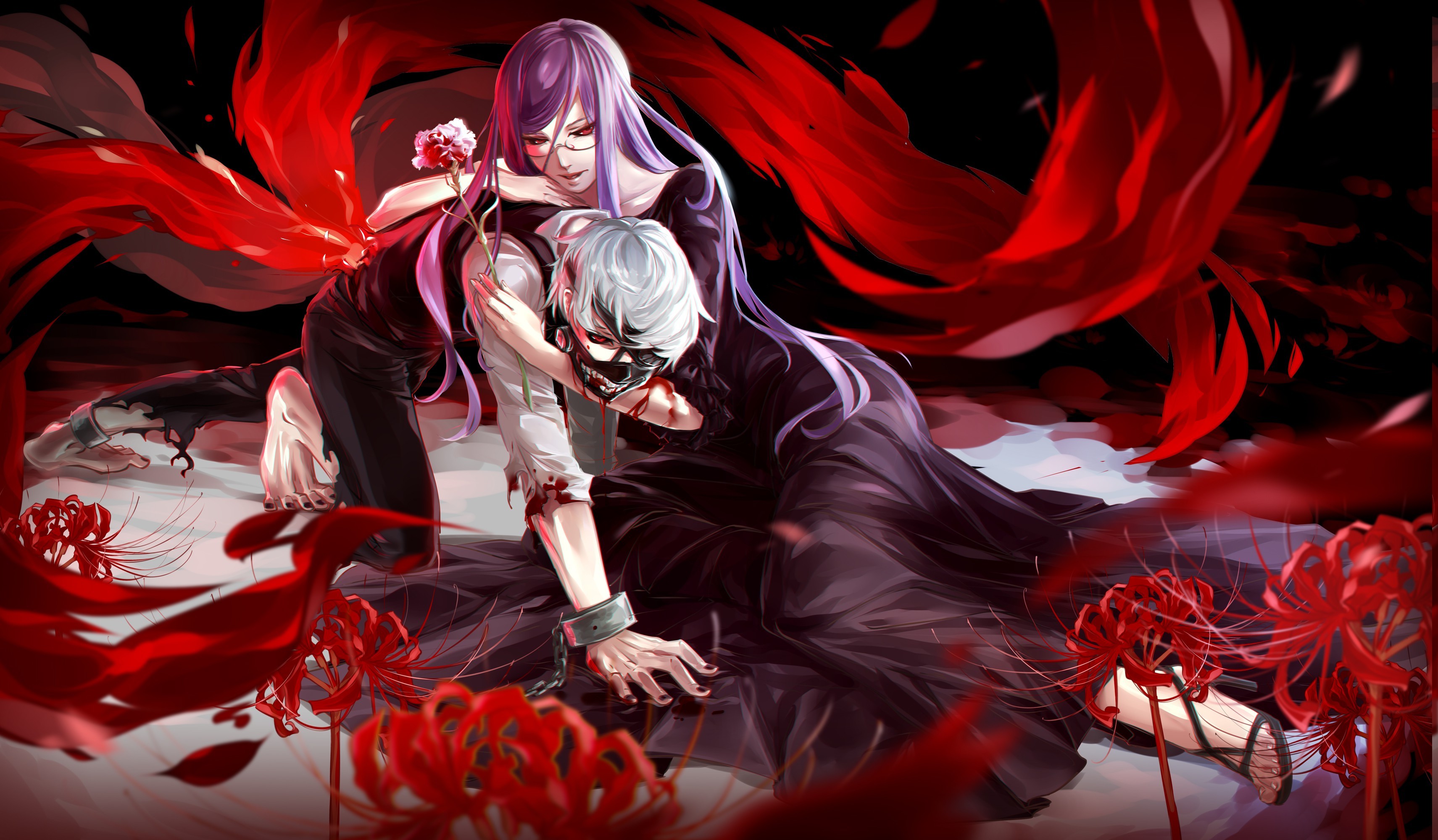 Ken Kaneki Hd Tokyo Ghoul Art Wallpapers