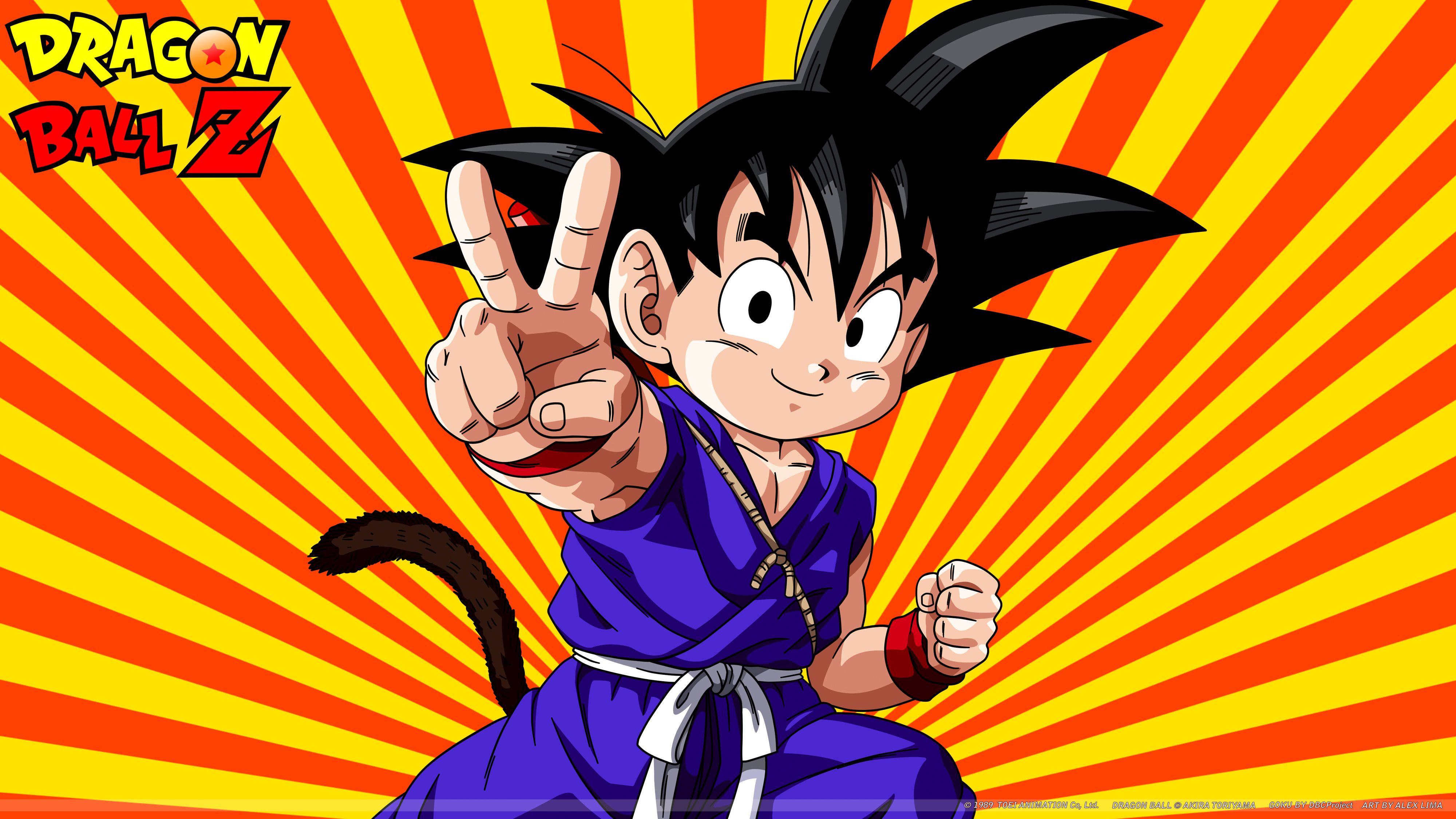 Kid Goku Dragon Ball Z Wallpapers