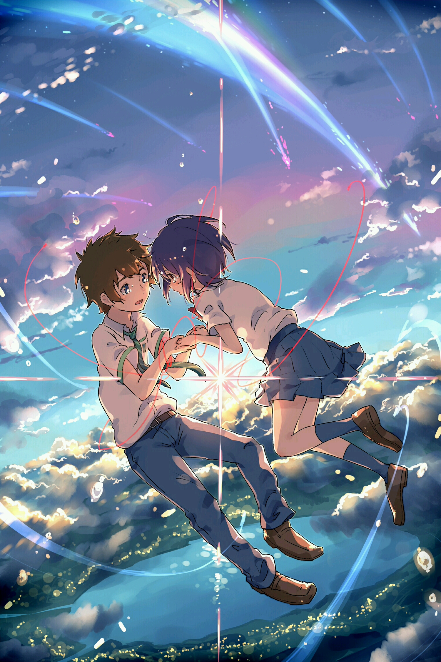 Kimi No Na Wa Anime City Wallpapers