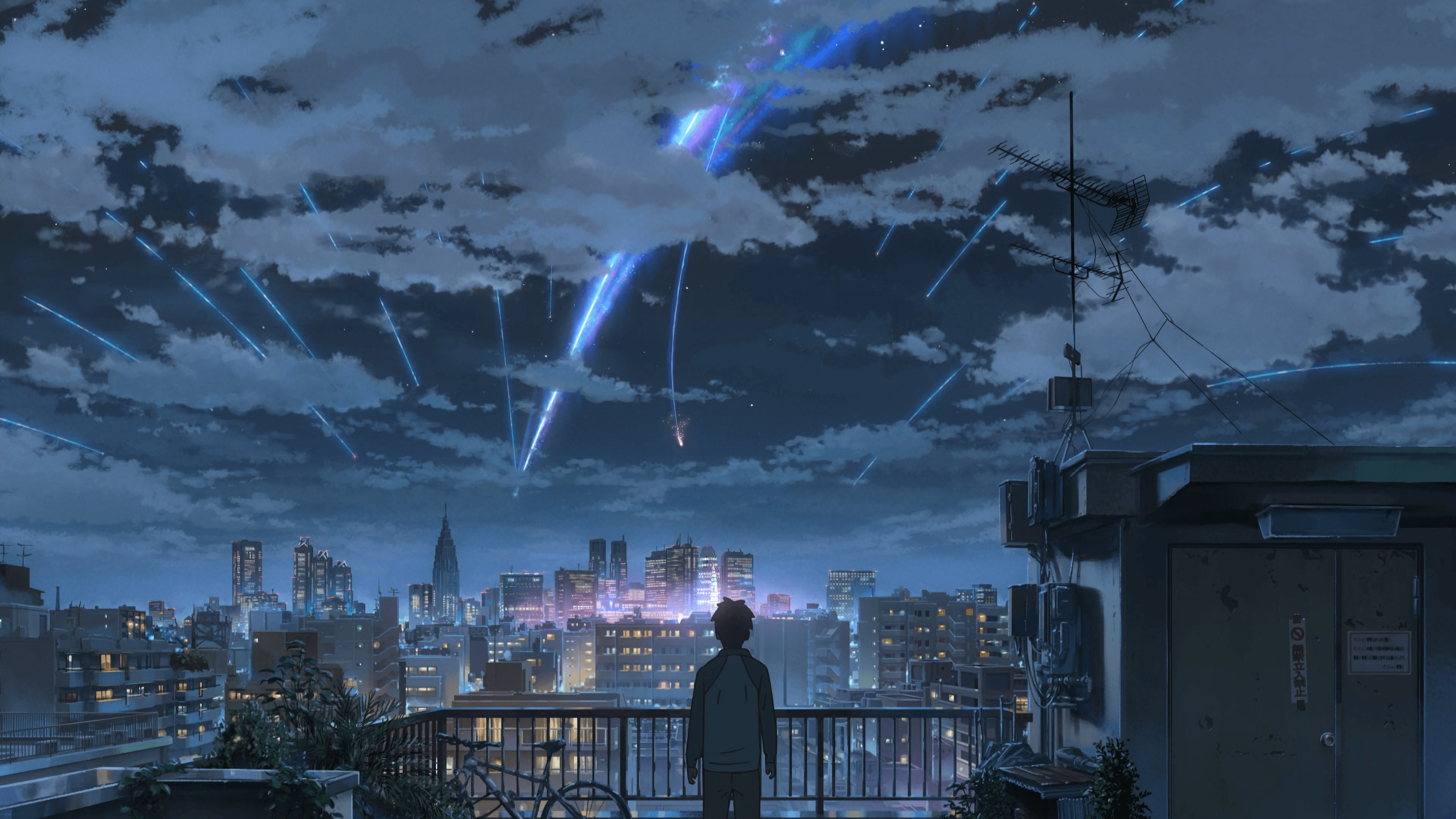 Kimi No Na Wa Anime City Wallpapers