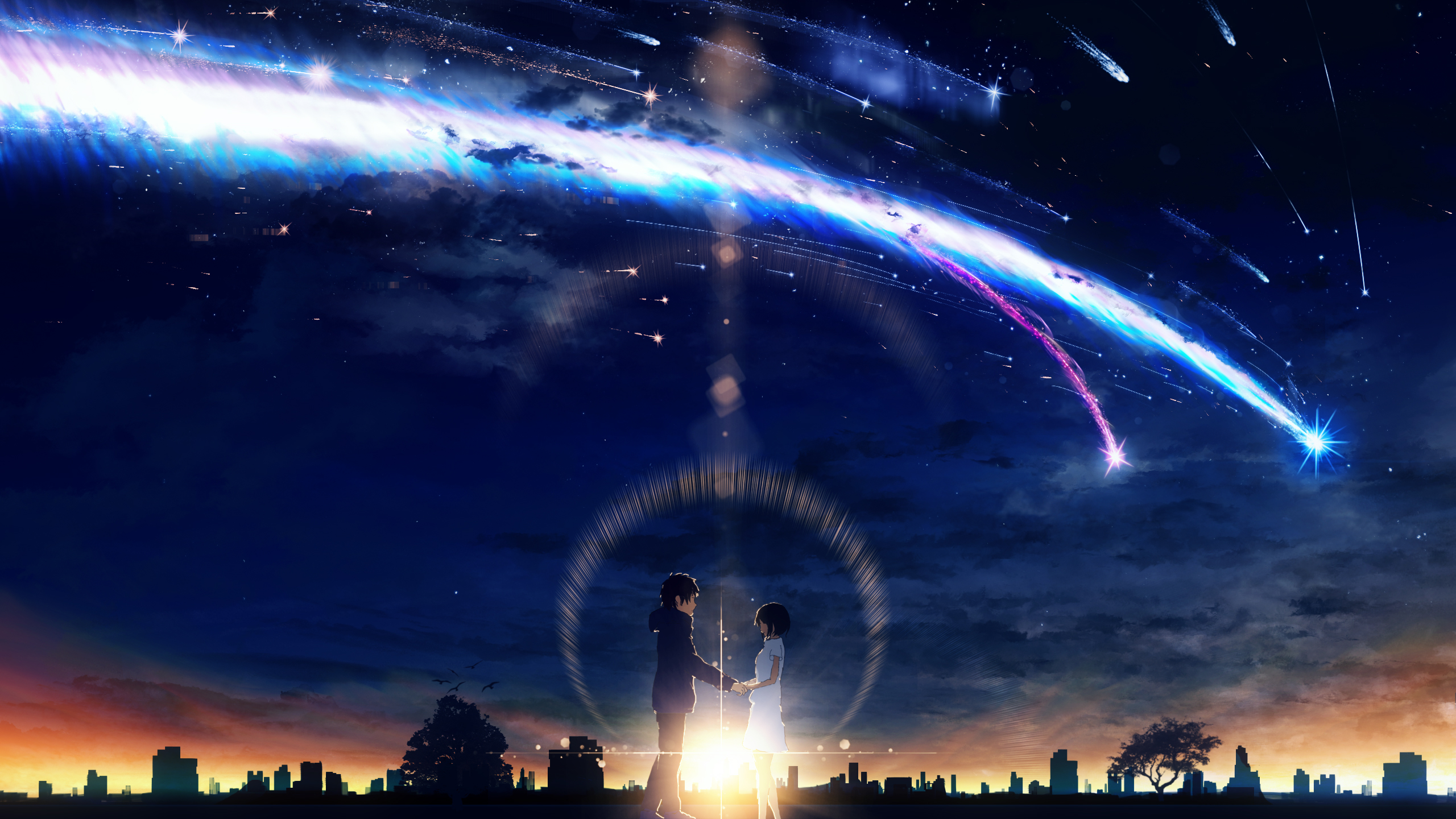 Kimi No Na Wa Anime City Wallpapers