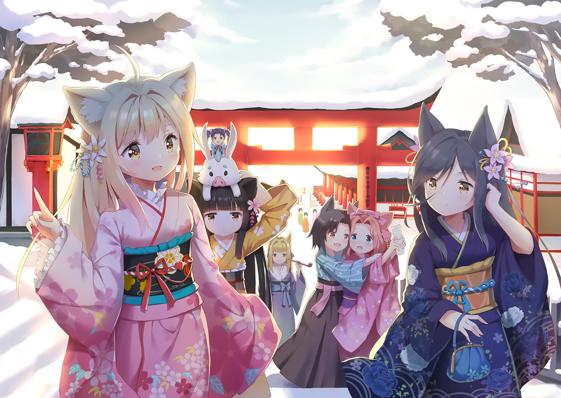 Konohana Kitan Wallpapers