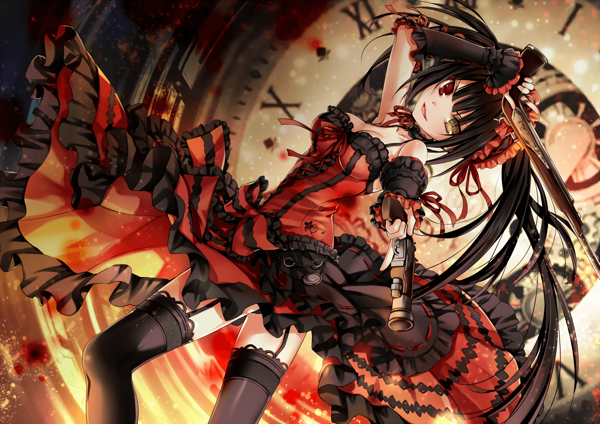 Kurumi Tokisaki Art Wallpapers