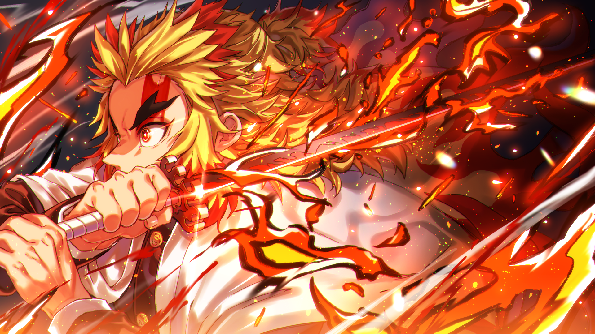 Kyojuro Rengoku From Demon Slayer Wallpapers