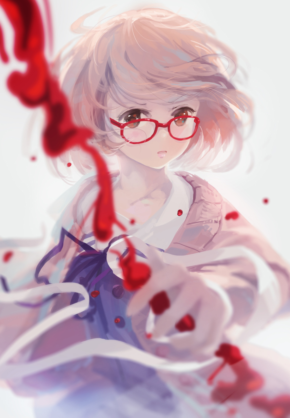 Kyoukai No Kanata Anime Girl Kuriyama Mirai Wallpapers