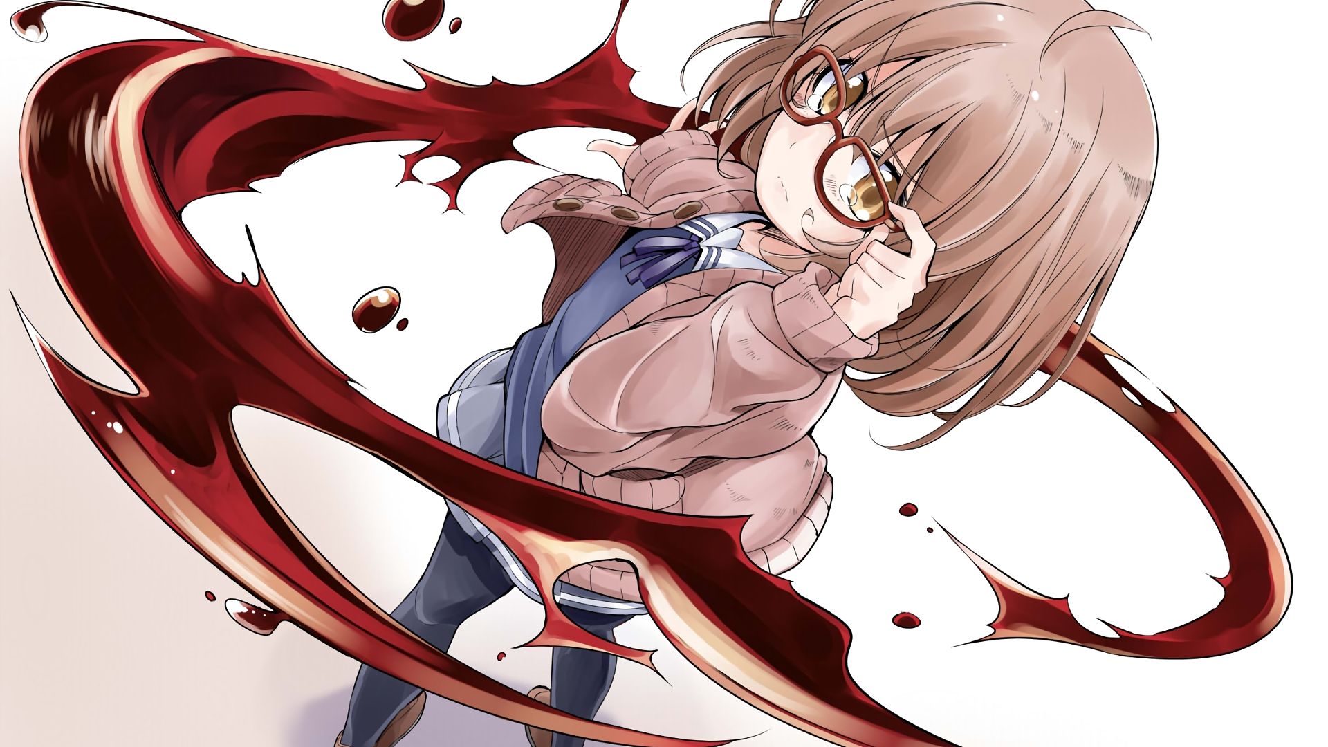 Kyoukai No Kanata Anime Girl Kuriyama Mirai Wallpapers