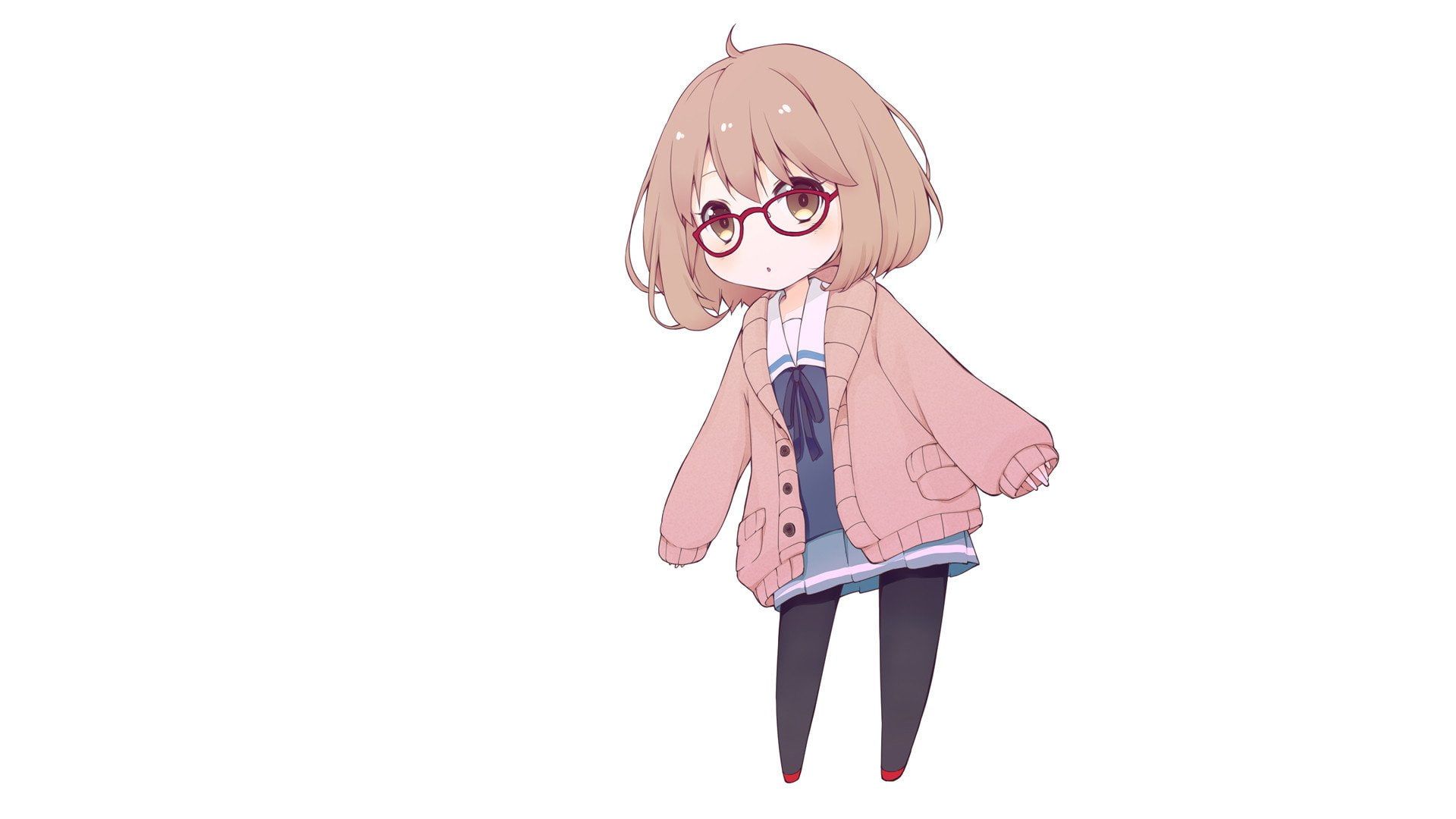 Kyoukai No Kanata Anime Girl Kuriyama Mirai Wallpapers