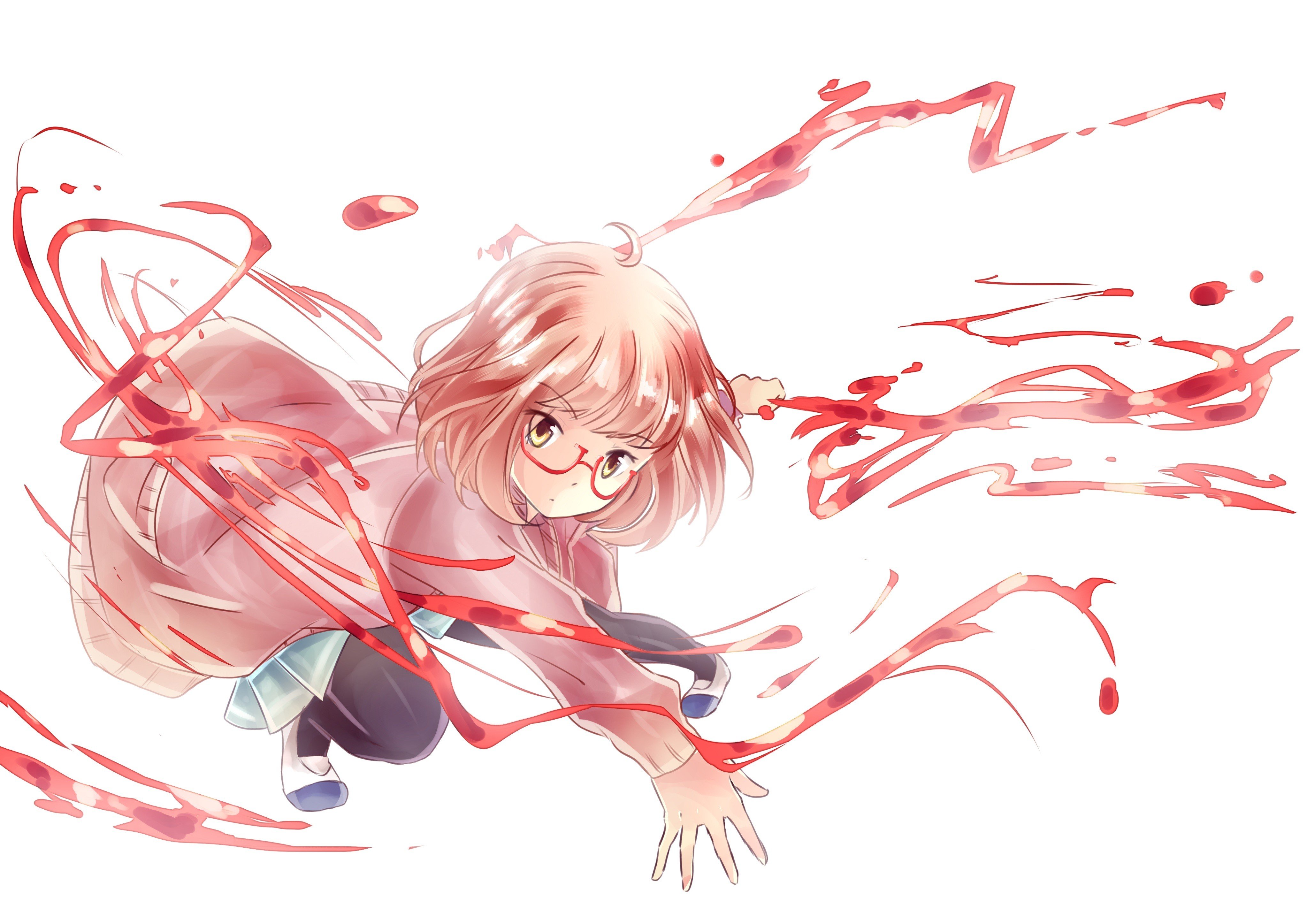 Kyoukai No Kanata Anime Girl Kuriyama Mirai Wallpapers