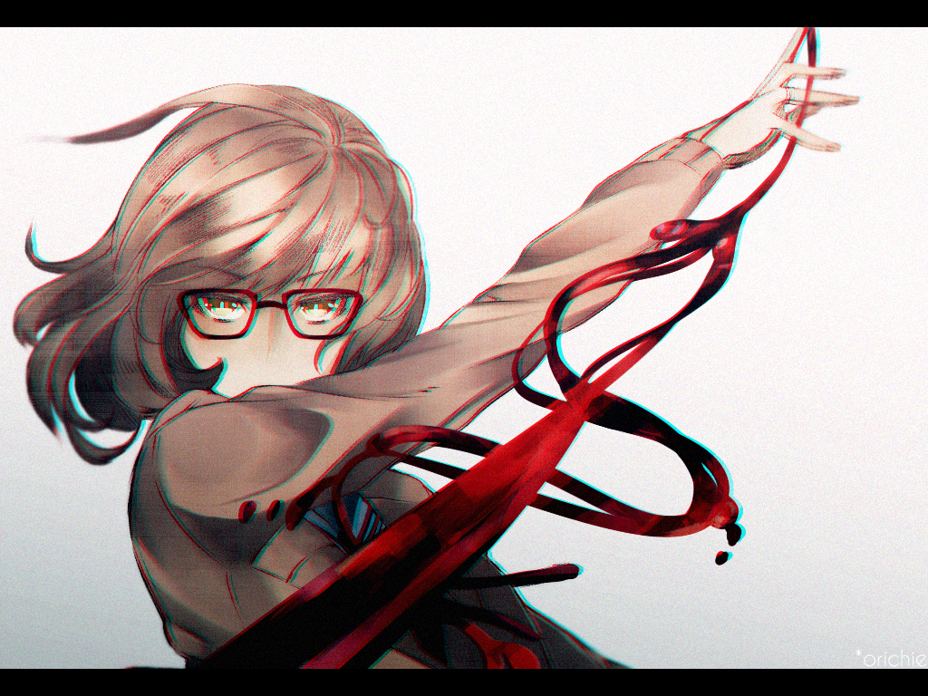 Kyoukai No Kanata Anime Girl Kuriyama Mirai Wallpapers